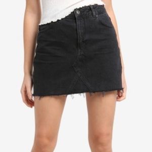 Topshop denim skirt